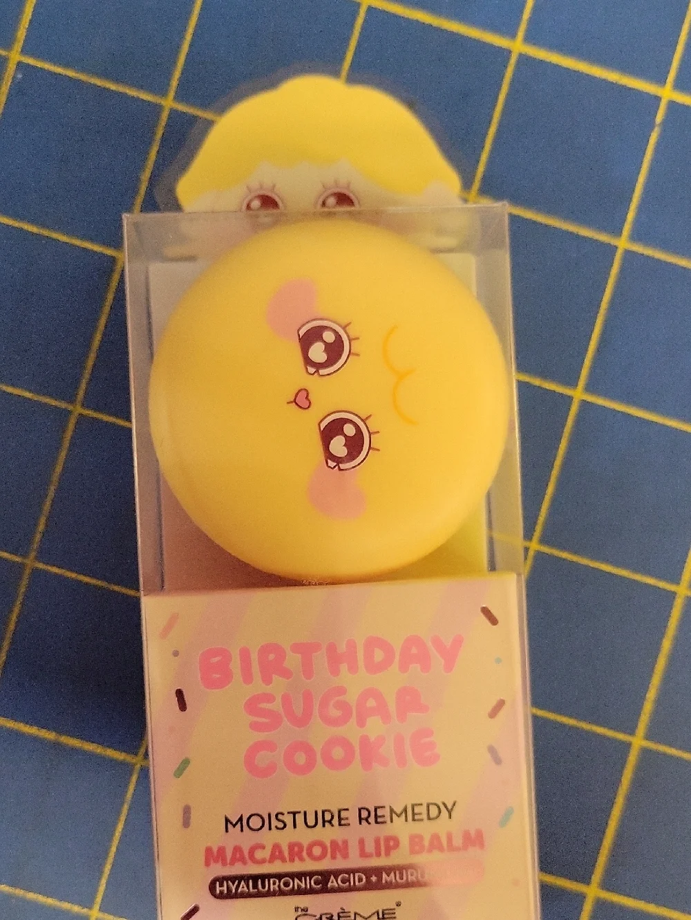 The Creme Shop Birthday Sugar Cookie Macaron Lip Balm 7.5g NWT